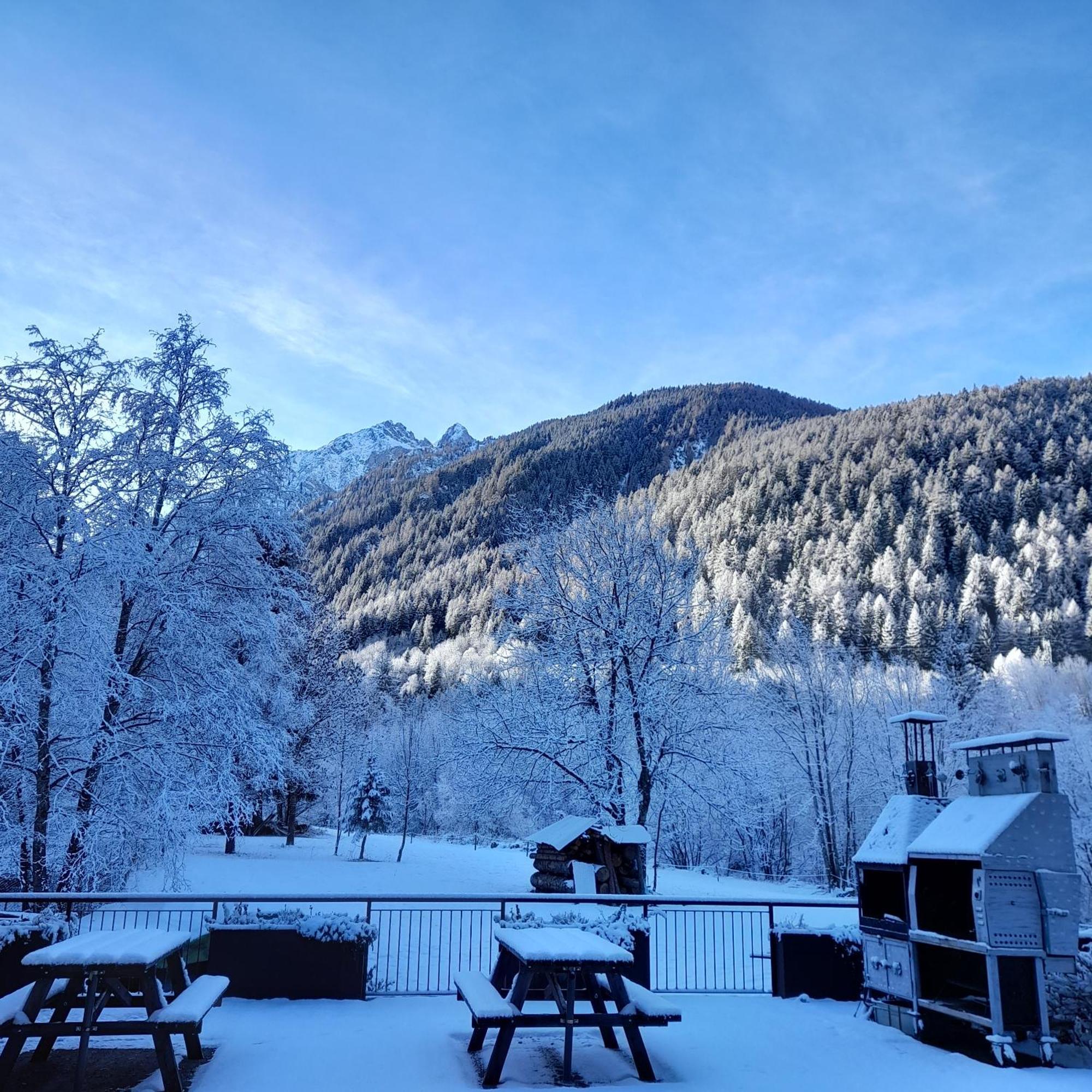 Soggiorno Vacanze Stella Alpina Temù Exteriör bild