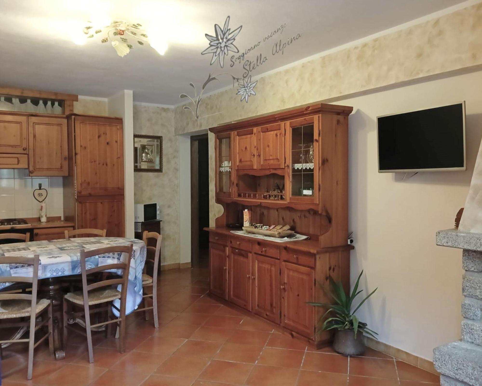 Soggiorno Vacanze Stella Alpina Temù Rum bild